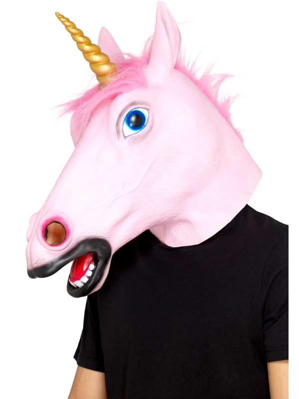 Maak jouw look helemaal af met deze geweldige Unicorn Latex Masker.
Pink, Full Overhead.
