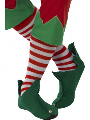 Lange rood/witte gestreepte sokken, leuk te combineren met een Elfen kostuum. Om de look helemaal compleet te maken verkopen wij ook Elfenmuts met oren, Elfenoren, Elfen schoenen en een Elfenmuts.
OneSize fits Most