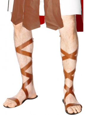  Romeinse Sandalen Bruin. Te dragen tot maat 43-44 (lengte van 28cm)
UK SIZE 9-10