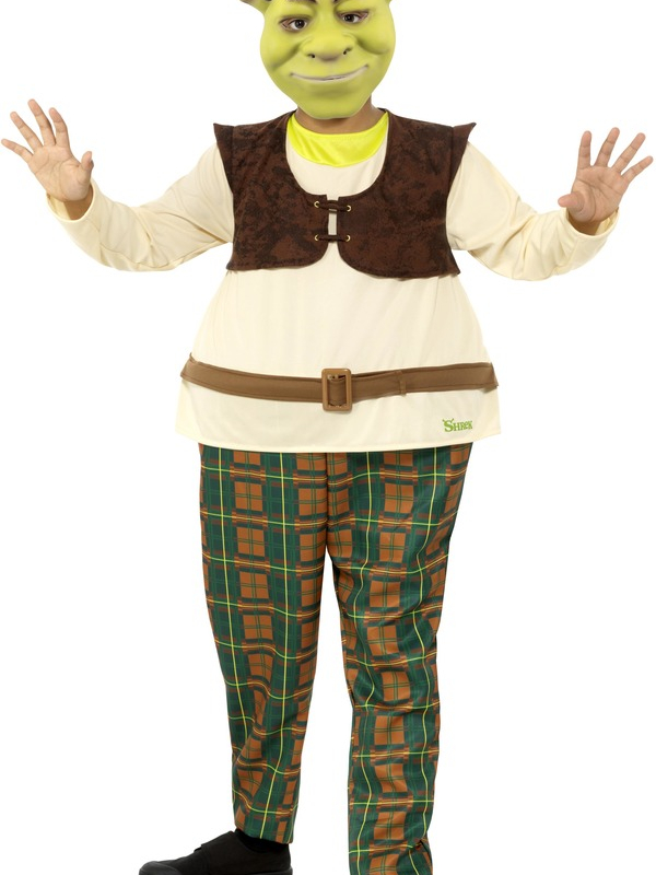 Bekend van de film Shrek, dit geweldige Shrek Kostuum voor kinderen, bestaande uit de complete jumpsuit.  Wij verkopen ook het Fiona Kostuum.