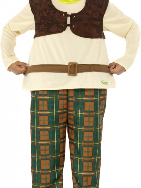 Bekend van de film Shrek, dit geweldige Shrek Kostuum voor kinderen, bestaande uit de complete jumpsuit.  Wij verkopen ook het Fiona Kostuum.