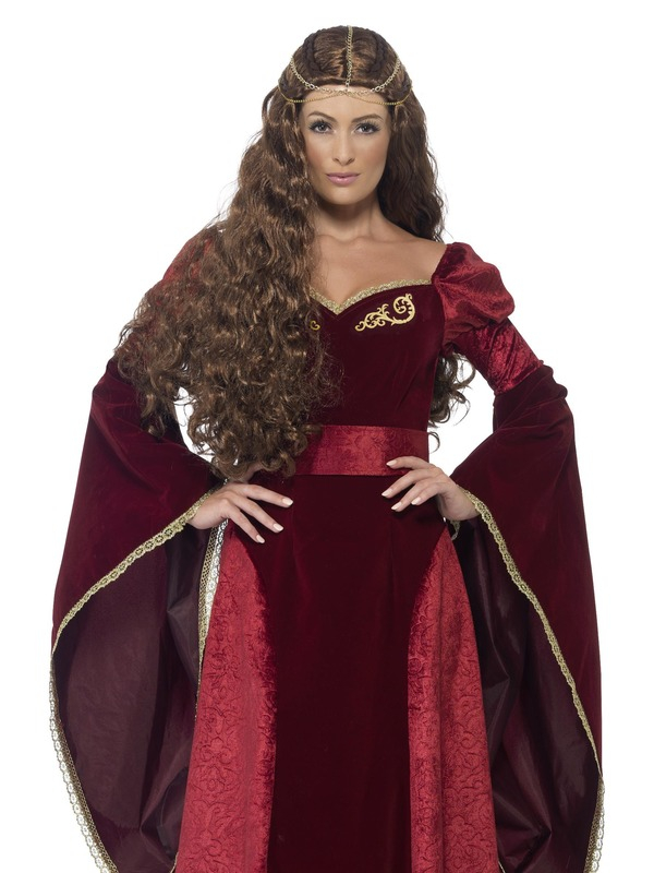Deluxe Medieval Queen Kostuum, bestaande uit de jurk met riem en haaraccessoire. Maak de look compleet met een bijpassende pruik.Bekijk ook onze andere medieval Kostuums.