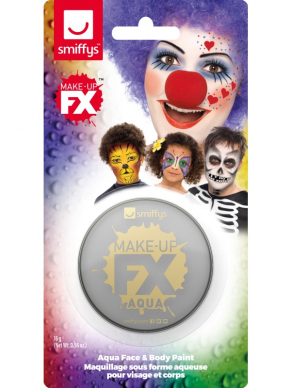 Licht Grijze Make-Up FX gezicht en body schmink op waterbasis - 16ml.