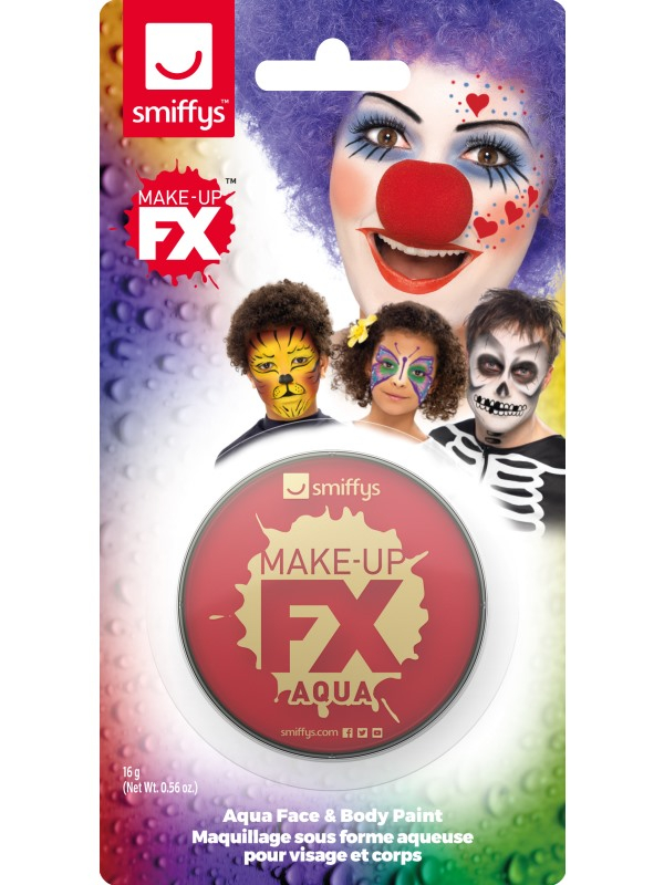 Rode Make-Up FX gezicht en body schmink op waterbasis - 16ml.
