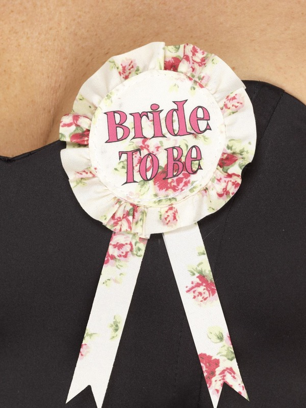 Leuke Vintage Bride to Be Roset voor de aanstaande Bruid. Draag deze tijdens het vrijgezellenfeest.