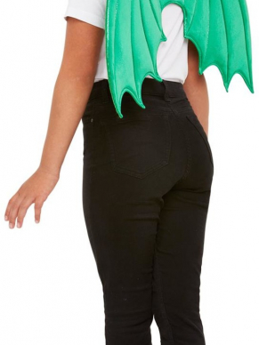 Leuke groene Dragon Wings.