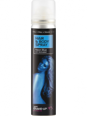 Hair and Body Spray, Blue, UV, 75ml 