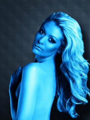 Hair and Body Spray, Blue, UV, 75ml 