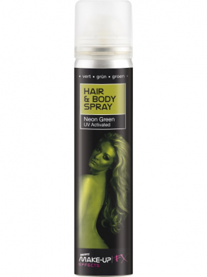  Hair and Body Spray, Green, UV, 75ml.