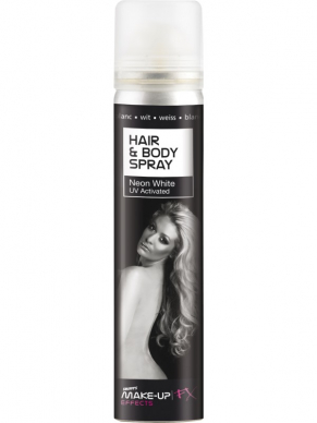  Hair and Body Spray, White, UV, 75ml.