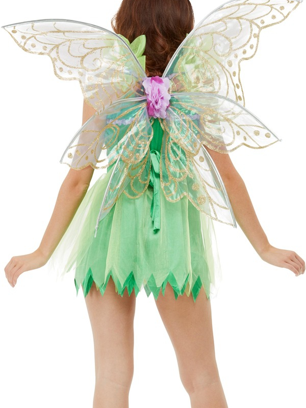 Pretty Pixie Fairy Wings in regenboogkleuren voor dames, 86cm