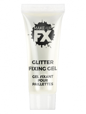 Met deze handige Make-Up FX, Glitter Fixing Gel plak je gemakkelijk de confetti glitters op je huid.
10ml Tube