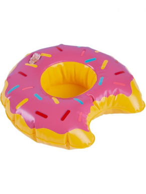 Inflatable Donut Drink Holder Ring, leuk voor een Summer Party.
Assorted Colours, 3pcs, 20cm