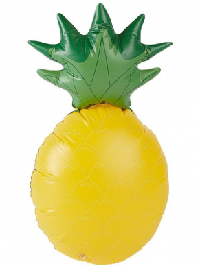 Opblaasbare Ananas gter decoratie voor een tropisch/zomerfeest
Geel, 59 cm