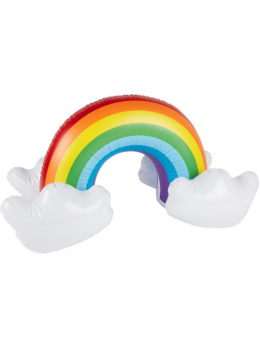  Inflatable Rainbow, ter decoratie op een Rainbow Party.
Multi-Coloured, 48cm