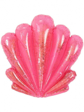 Opblaasbare schelp ter decoratie voor een zomer-/zeemeerminfeest
Roze, 73 cm