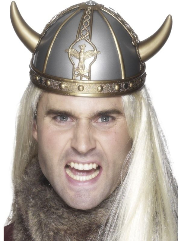Maak jouw look compleet met deze Viking Helm met hoorns.
pvc