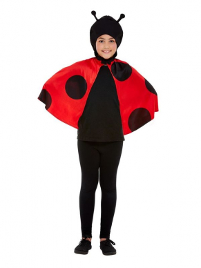 Verander in een handomdraai in een Lieverheersbeestje met deze Ladybird Hooded Cape. Leuk te combineren met onze Ladybird Panty.
S/M: 4-8 JaarM/L: 9-12 Jaar