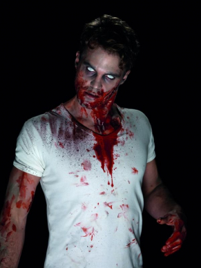  Maak jouw Halloween/Horror Look compleet met de Make-Up FX, Blood Bottle, Red, 946.35ml.