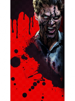 Maak jouw Zombie Look compleet met de Make-Up FX, Zombie Gel Blood Bottle, Black, 29.57ml.