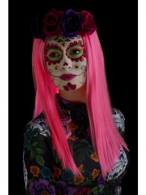 Maak jouw Day of the Dead Look compleet met deze Make-Up FX, DOTD Sweetheart Kit, bestaande uit neon facepaint op waterbasis, jewels, wimpers en applicators. Bekijk hier onze gehele Day of the Dead Collectie.