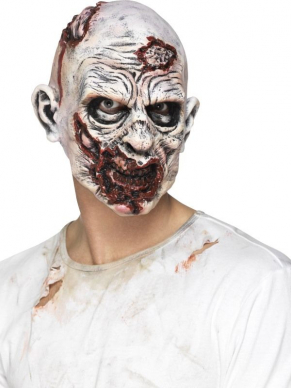 Maak jouw Zombie Look compleet met dit enge Zombie Masker, Foam Latex, Multi-Coloured, Full Overhead. Bekijk hier onze gehele Zombie Collectie.