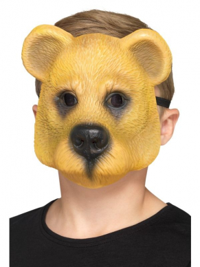 Verander in een handomdraai in een beer met dit geweldige masker voor kinderen.