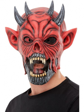 Maak jouw Devil Look compleet met dit enge Devil Latex Masker. Bekijk hier onze gehele Duivel Collectie.