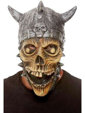 Maak jouw Halloween Look compleet met dit enge Viking Skeleton Latex Masker. Bekijk hier onze gehele Skeleton Collectie.
