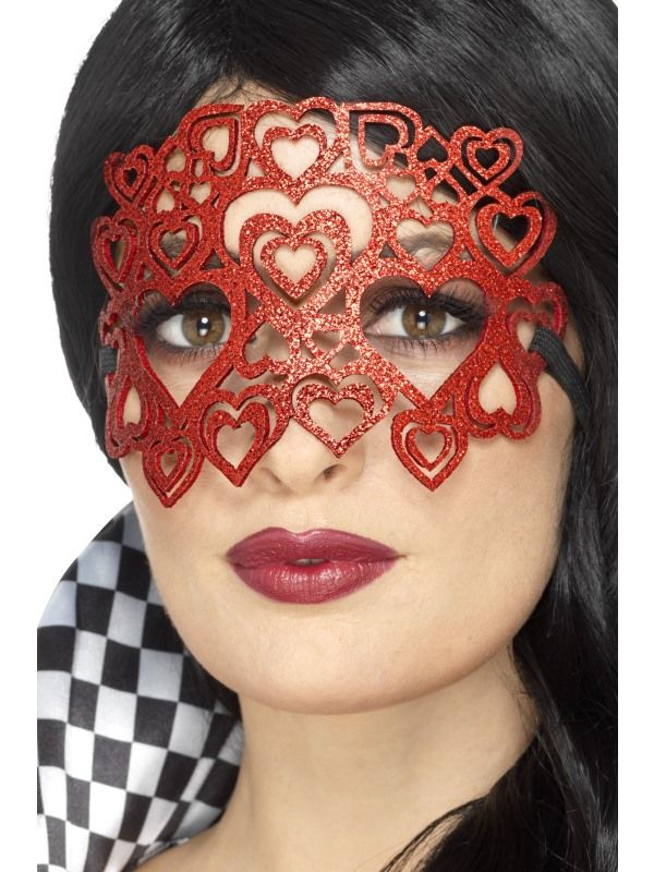 Maak jouw look compleet met deze rode Soft Felt Glitter Oogmasker. Bekijk hier onze gehele Masker Collectie.