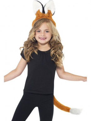 Verander in een handomdraai in een lief vosje met deze Fox Kit, bestaande uit de staart en diadeem met oren. Bekijk hier al onze Verkleedsetjes voor kinderen.