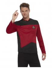 Star Trek, The Next Generation Command Uniform, Top Red