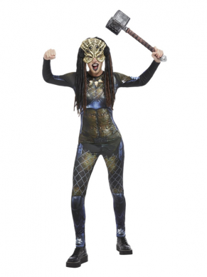 Hoe gaaf is dit Roofzuchtig Alien Kostuum?! Dit kostuum bestaat uit de Bodysuit & Latex Masker. Je bent met dit kostuum in één keer klaar voor Carnaval of themafeest.