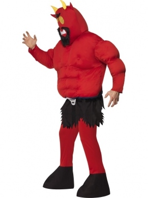 South Park Devil Heren Verkleedkleding. Dit rode South Park duivel kostuum bestaat uit een gevulde body suit en gevuld masker.We verkopen nog meer South Park verkleedkledings in onze webwinkel.