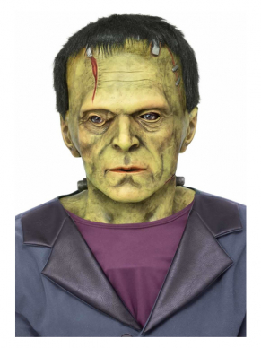 Maak jouw Universal Monsters Frankenstein look helemaal af met dit geweldige latex masker. Ideaal voor Halloween. Bekijk hier ons gehele Universal monsters assortiment.