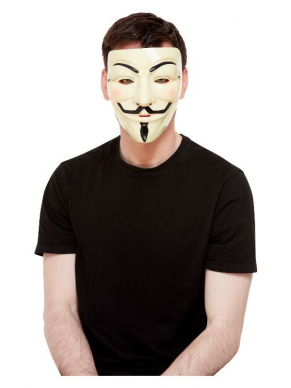 Maak de look van jouw met dit geweldige Vendetta-masker.