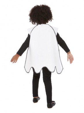 Voor de allerkleinste hebben wij deze geweldige Ghost overgooier. Combineer het kostuum met eigen kleding en je bent klaar voor Halloween.