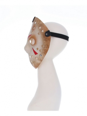 Maak jouw Friday the 13th Jason Voorhees look helemaal af met dit simpele masker.