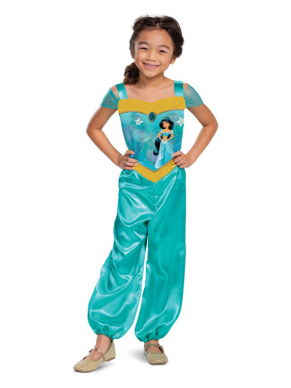 Straal als de illusoire Prinses Jasmine uit de Disney film Alladin met deze geweldige Jumpsuit. Leuk voor een themafeestje maar ook zeker leuk voor thuis in de verkleedkist of als cadeautje te geven.