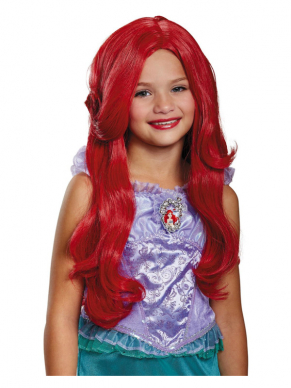 Maak jouw Ariel look helemaal compleet met deze prachtige Mermaid pruik.