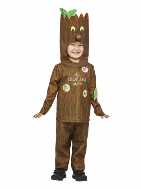 Te gek Stickman-kostuum voor kinderen, bestaande uit de Top, Broek & Character Hood. Met dit kostuum ben je in één keer klaar voor carnaval of een ander themafeestje. Ook leuk voor thuis in de verkleedkist.