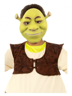 Maak jouw Shrek look compleet met dit geweldige Shrek EVA Mask voor kinderen. 