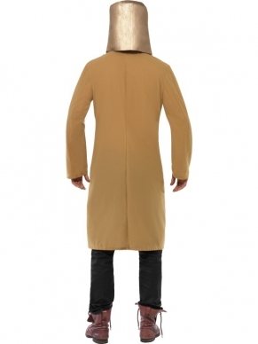 Ned Kelly Heren Verkleedkleding. Inbegrepen is de jas en het armour shirt en armour hoofddeksel. 