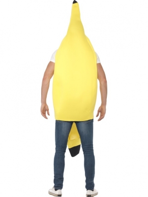Grote Gele Bananen Jumpsuit. Verkrijgbaar in 1 maat: M/L