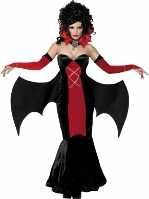 Gothic Manor Vampieren Dames Kostuum