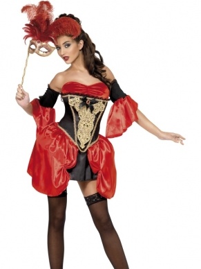 Fever Boutique Halloween Baroque Kostuum