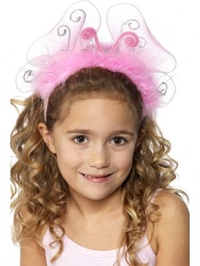 Meisjes Roze Haarband Met Knipperlichtjes