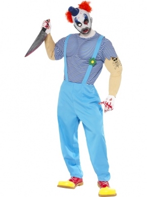 Enge Horror Clown Halloween Horror Kostuum