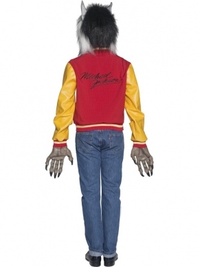 High School Weerwolf Verkleedkleding. Inbegrepen is het High School jasje, Het Weerwolf Masker en de handen.