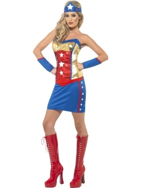 Fever Super Hot Hero Superheld Kostuum